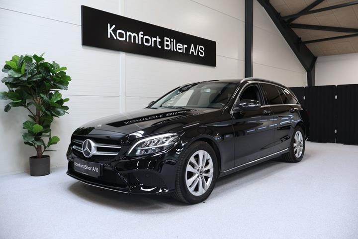 Sort Mercedes C220 d fra 2018