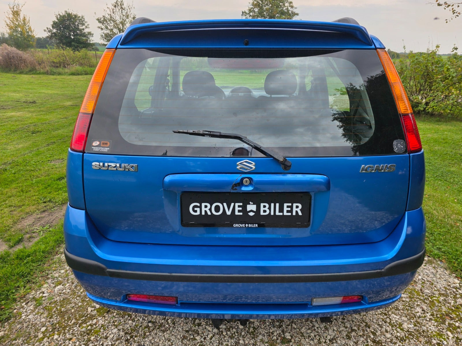 Gul Suzuki Ignis fra 2005