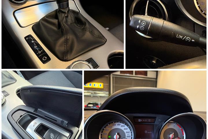 Grå Mercedes SLK200 fra 2012
