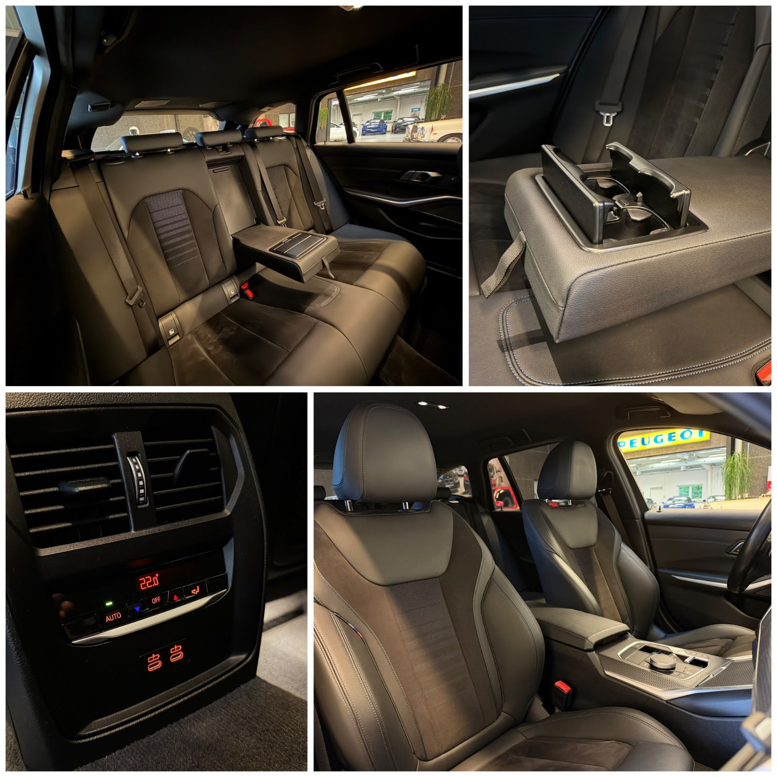 Sort BMW 330e fra 2023
