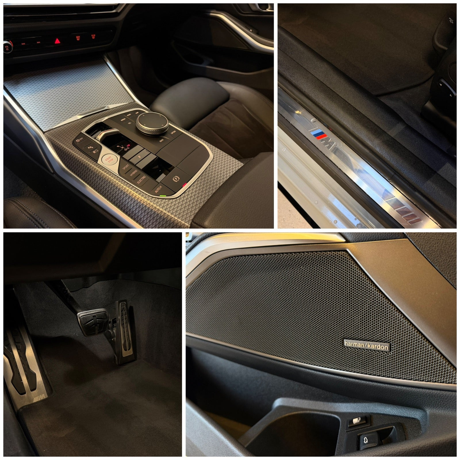 Sort BMW 330e fra 2023