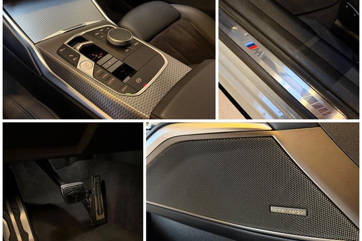 Sort BMW 330e fra 2023
