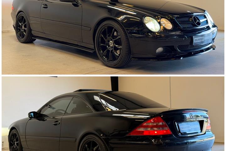 Brun Mercedes CL500 fra 2000