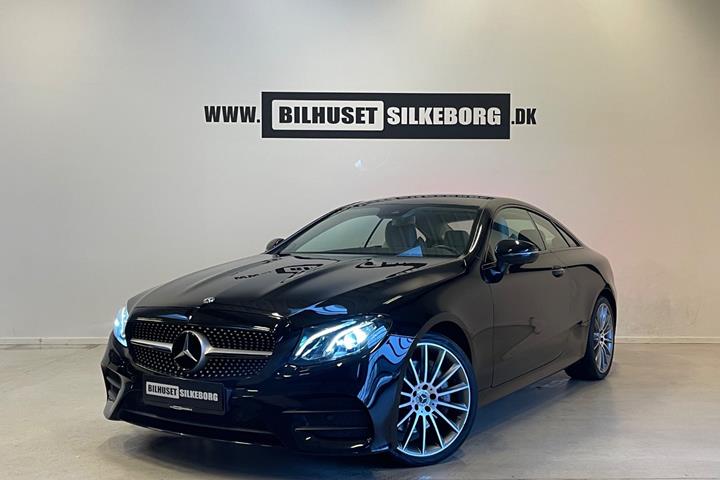 Beige Mercedes E350 d fra 2017