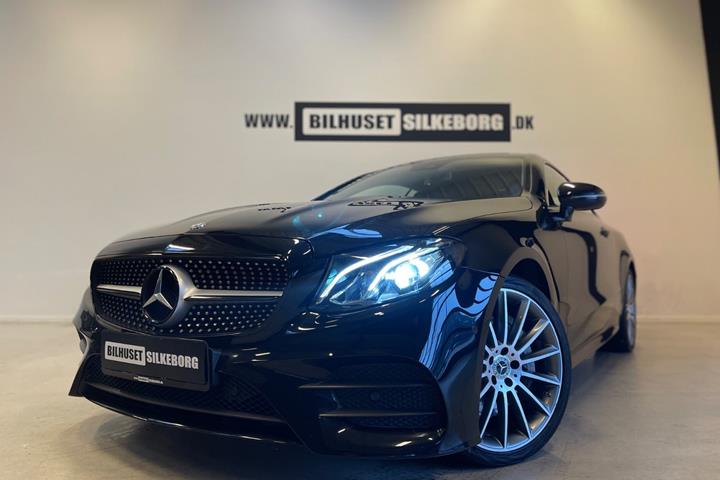 Beige Mercedes E350 d fra 2017