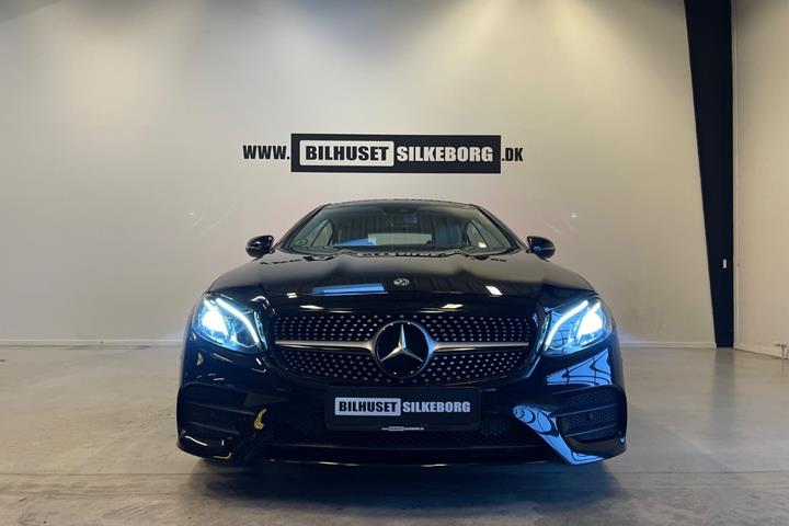 Beige Mercedes E350 d fra 2017