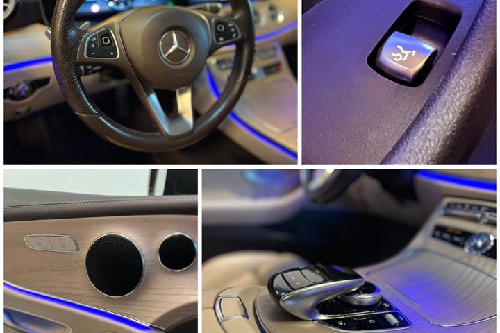 Beige Mercedes E350 d fra 2017