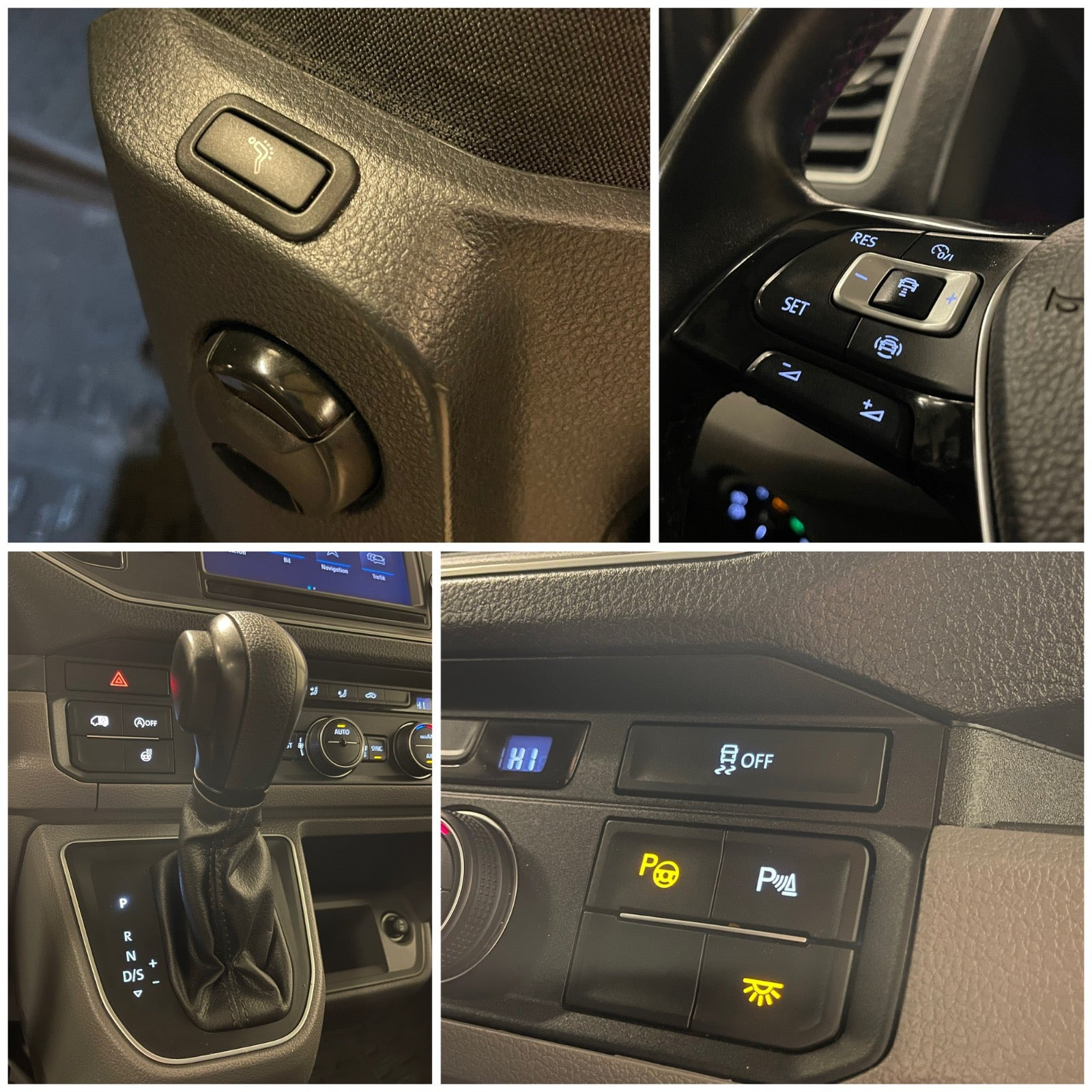 Gul VW Crafter 35 fra 2020