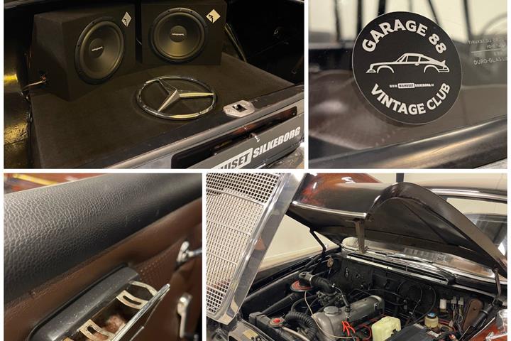 Brun Mercedes 190 C fra 1964
