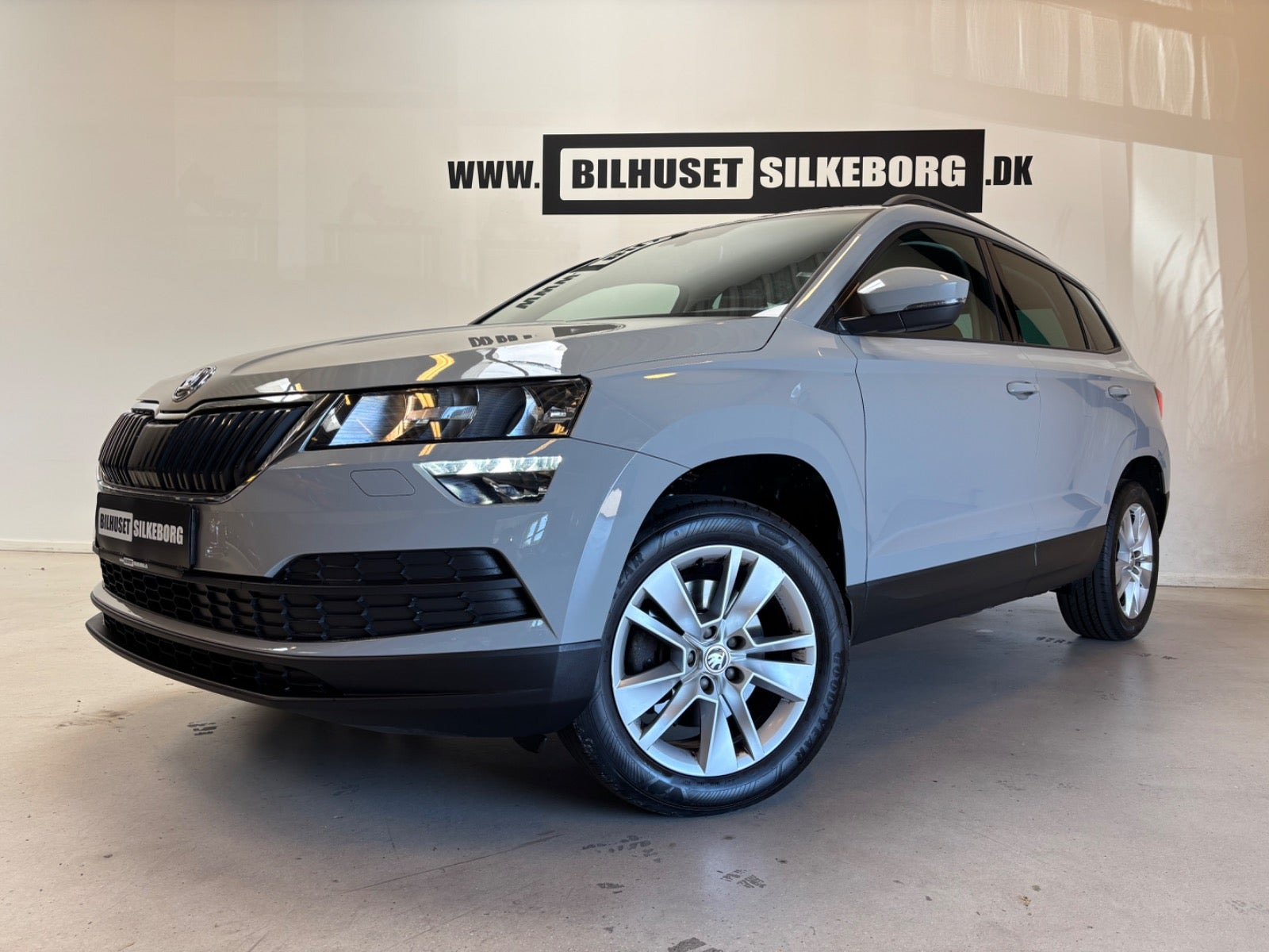 Sort Skoda Karoq fra 2018
