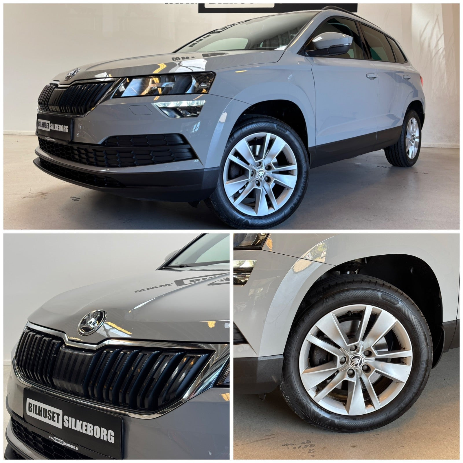 Sort Skoda Karoq fra 2018
