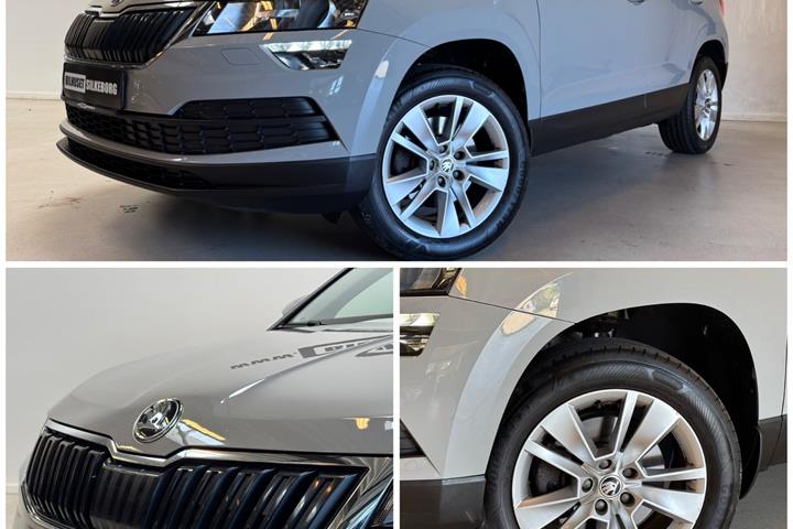 Sort Skoda Karoq fra 2018