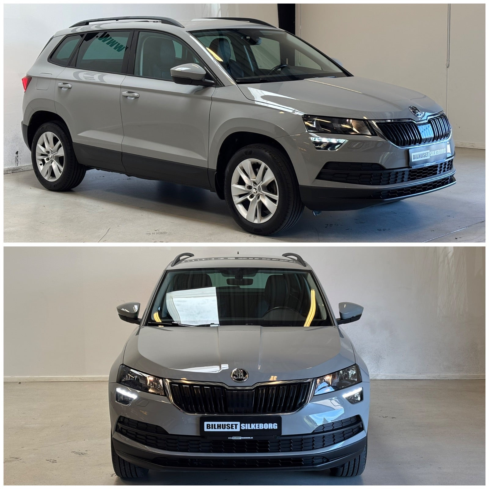 Sort Skoda Karoq fra 2018