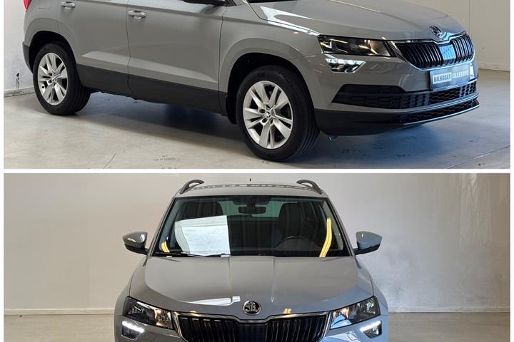 Sort Skoda Karoq fra 2018