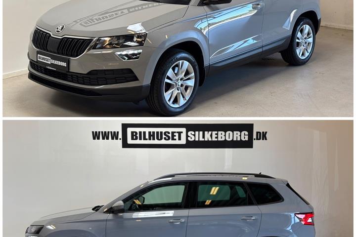 Sort Skoda Karoq fra 2018