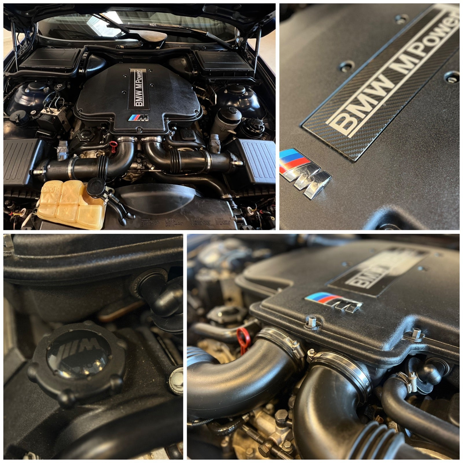 Sort BMW M5 fra 2000