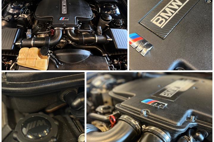 Sort BMW M5 fra 2000