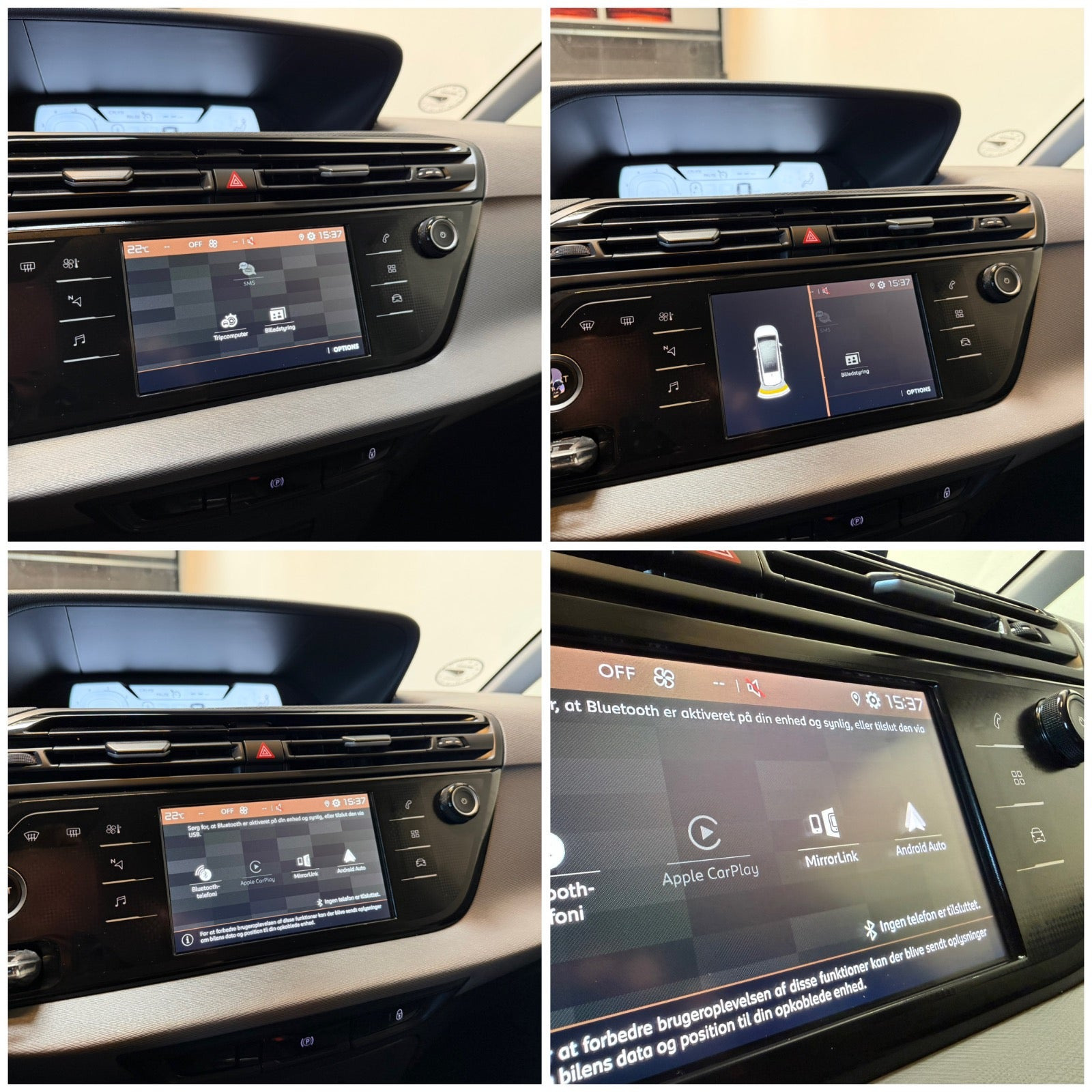 Sort Citroën Grand C4 SpaceTourer fra 2020