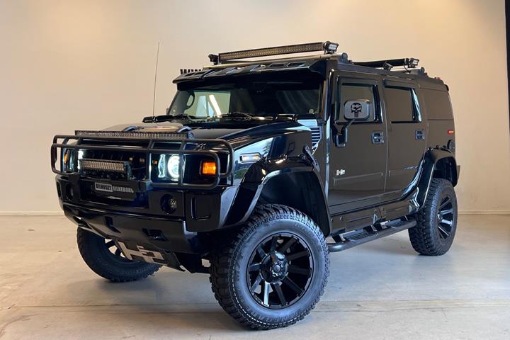 Sort Hummer H2 fra 2004
