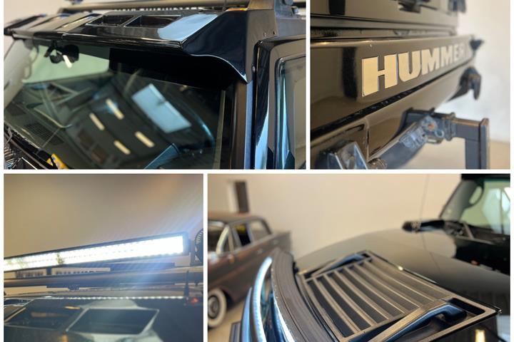 Sort Hummer H2 fra 2004