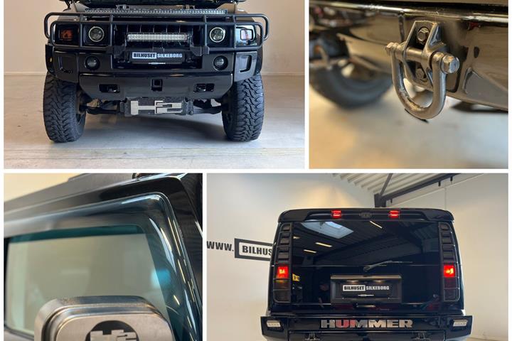 Sort Hummer H2 fra 2004
