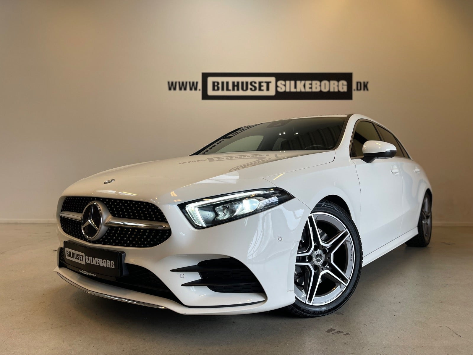 Hvid Mercedes A220 fra 2019