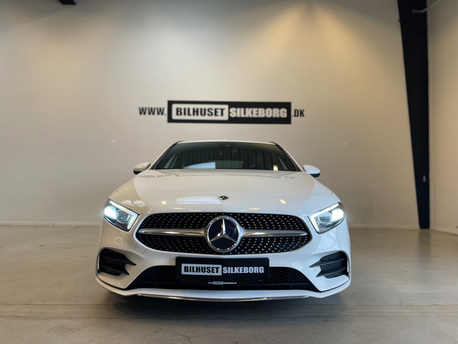 Hvid Mercedes A220 fra 2019