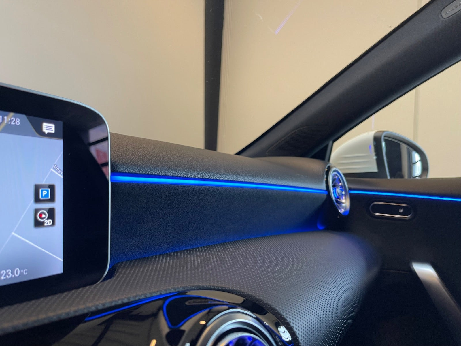 Hvid Mercedes A220 fra 2019