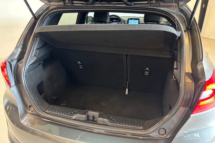 Rød Ford Fiesta fra 2018