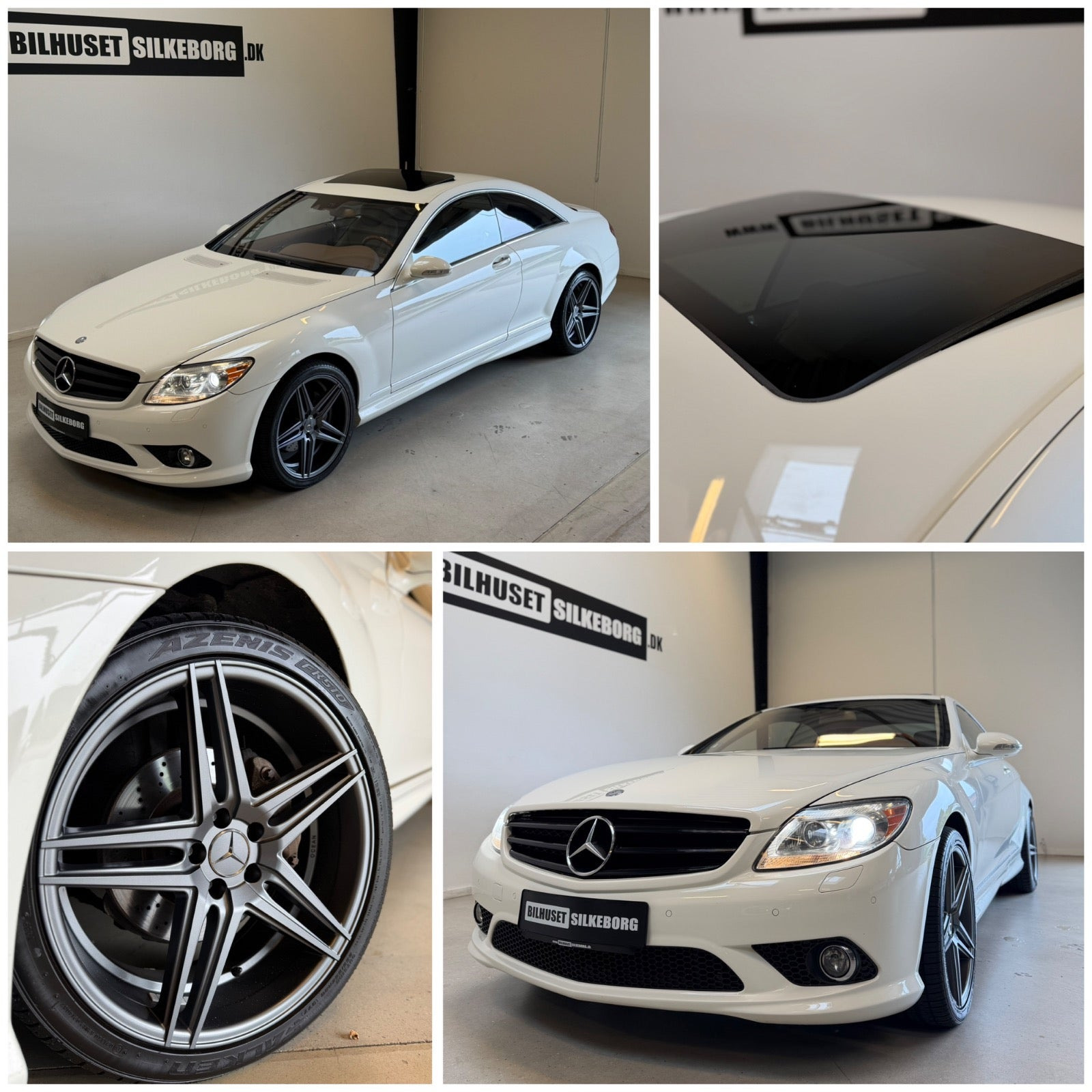 Brun Mercedes CL500 fra 2008