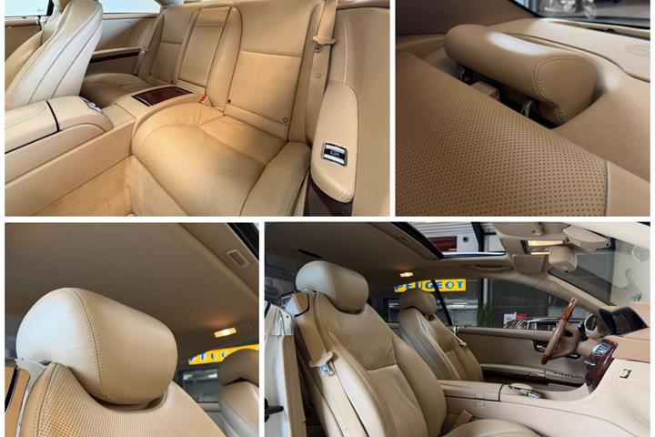 Brun Mercedes CL500 fra 2008