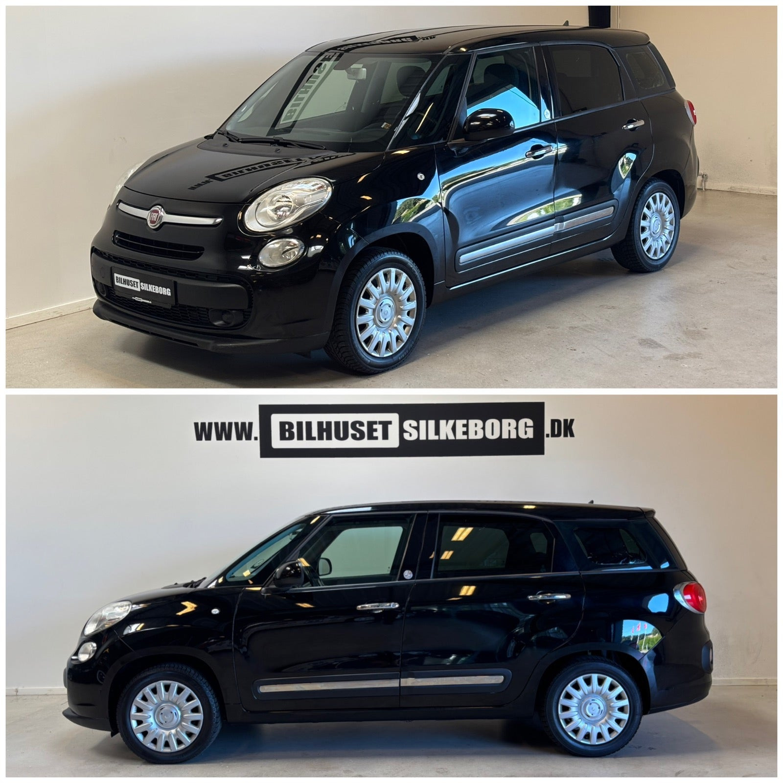 Grå Fiat 500L Living fra 2015