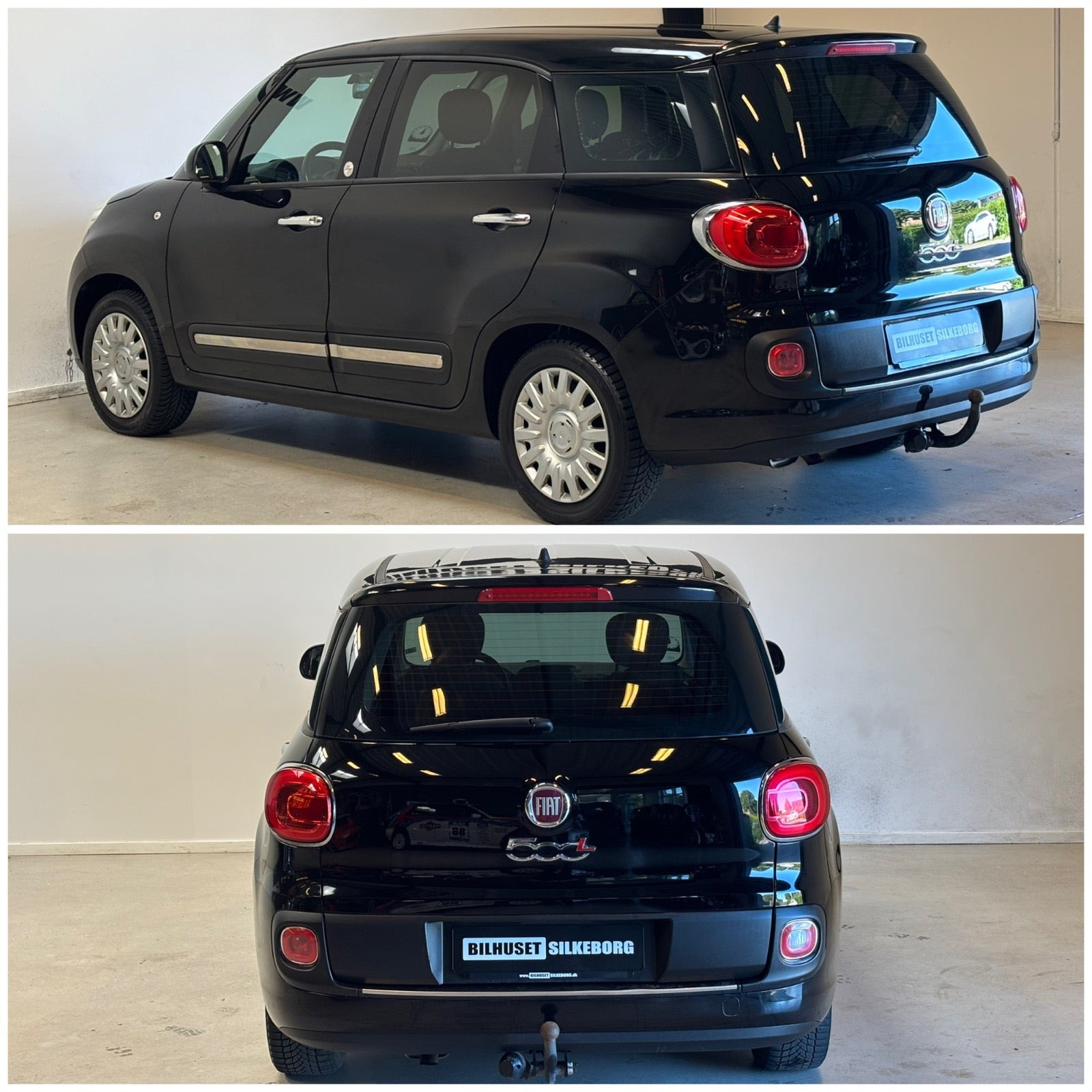 Grå Fiat 500L Living fra 2015
