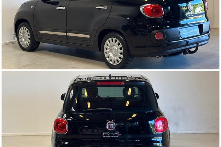 Grå Fiat 500L Living fra 2015