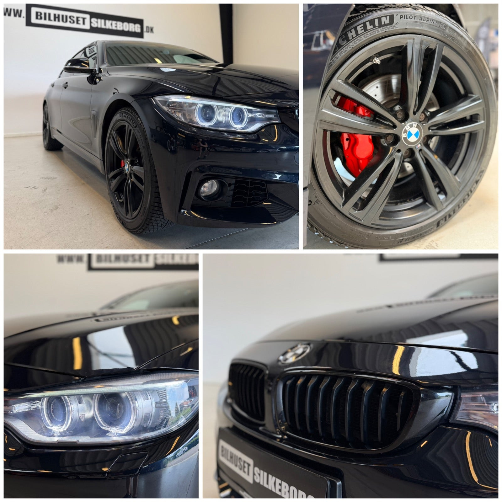 Sort BMW 435d fra 2015