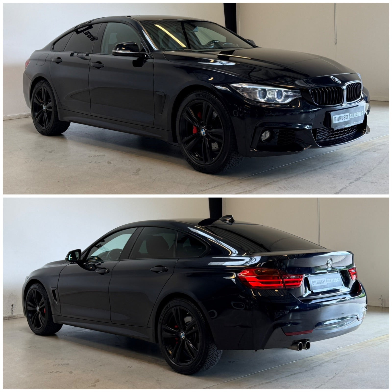 Sort BMW 435d fra 2015