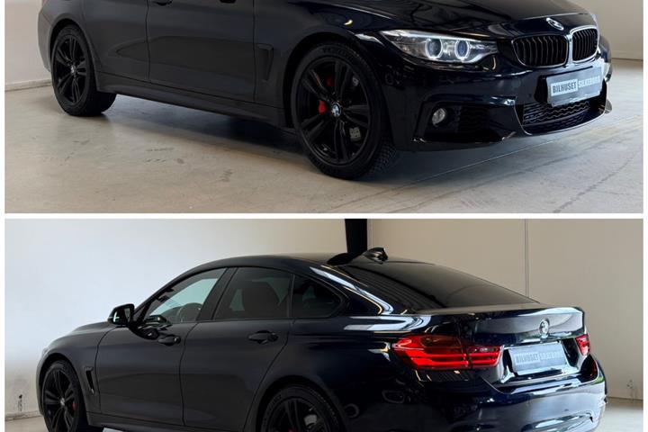 Sort BMW 435d fra 2015