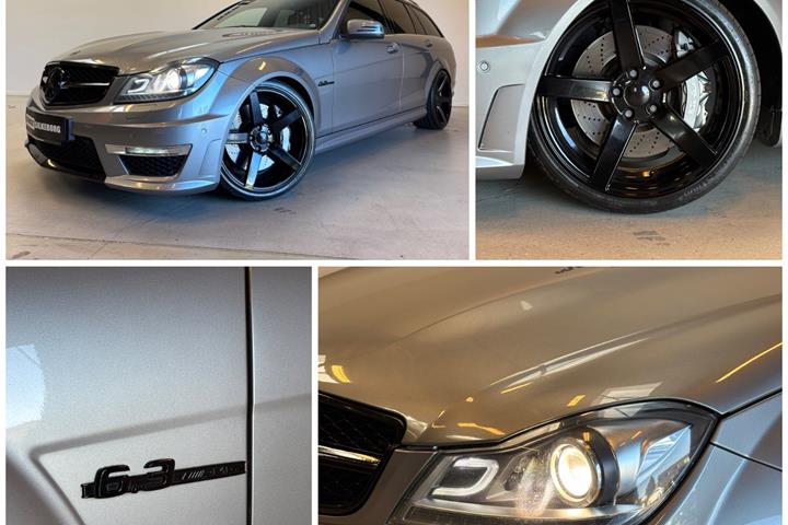 Sort Mercedes C63 fra 2012