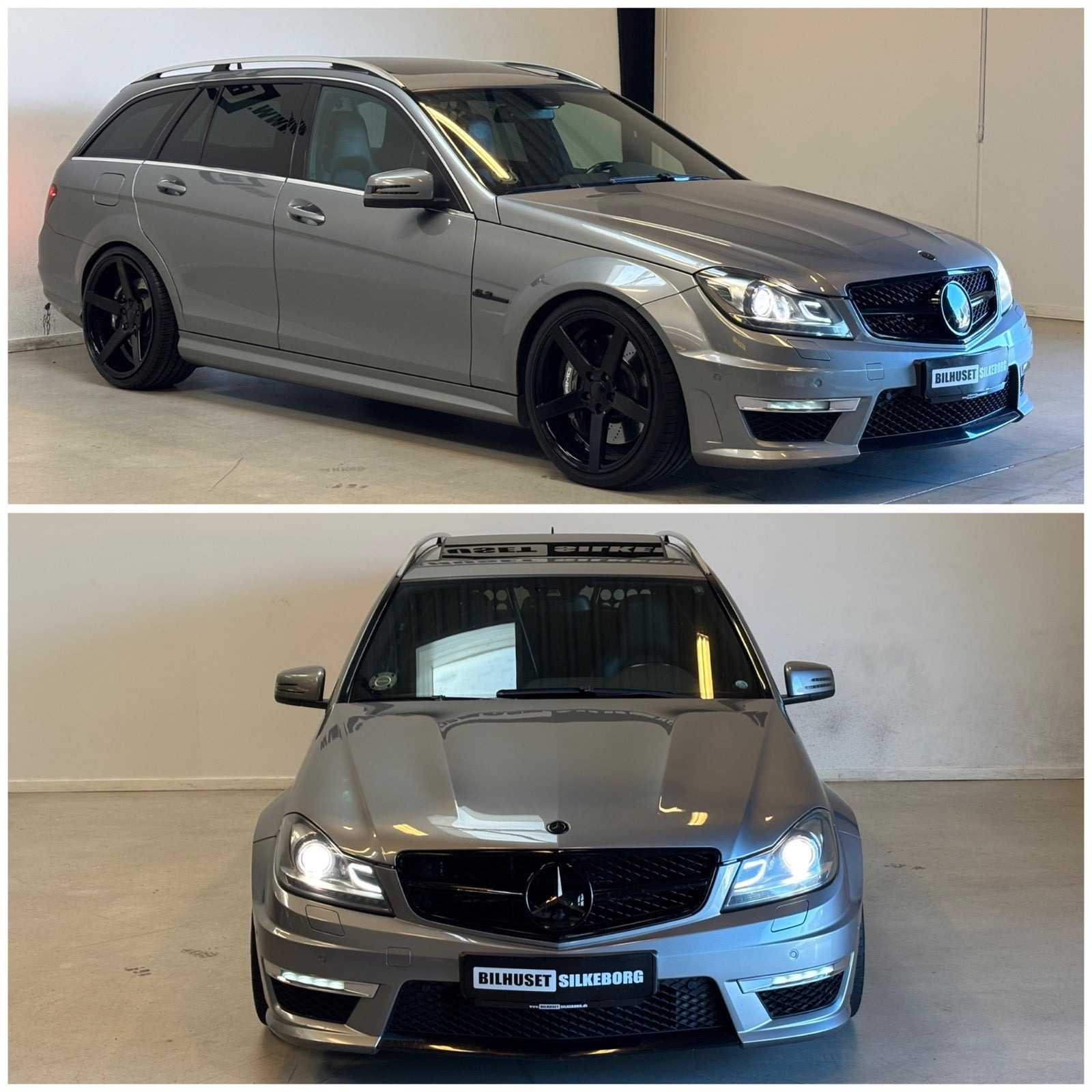 Sort Mercedes C63 fra 2012