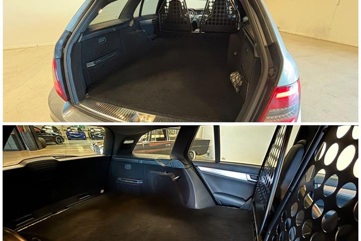 Sort Mercedes C63 fra 2012