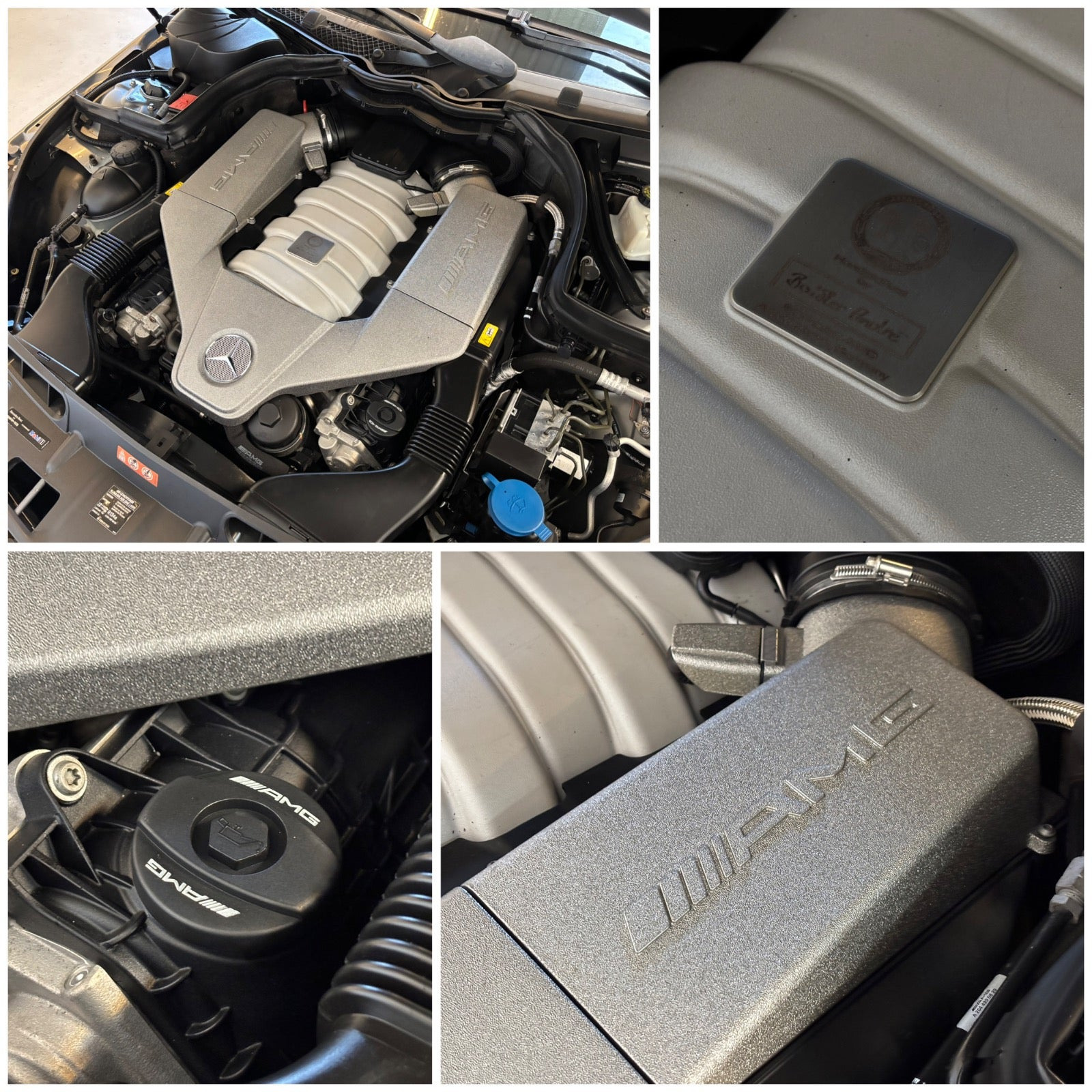 Sort Mercedes C63 fra 2012