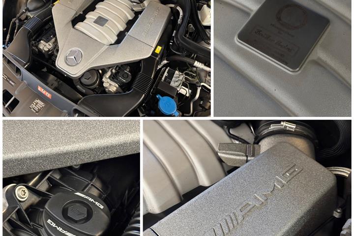 Sort Mercedes C63 fra 2012