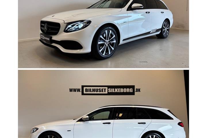 Sort Mercedes E300 de fra 2020