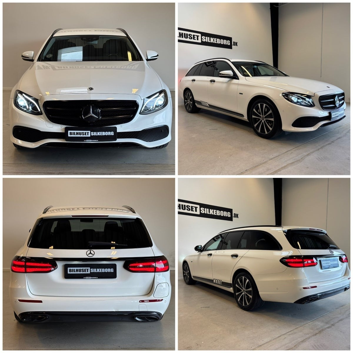 Sort Mercedes E300 de fra 2020
