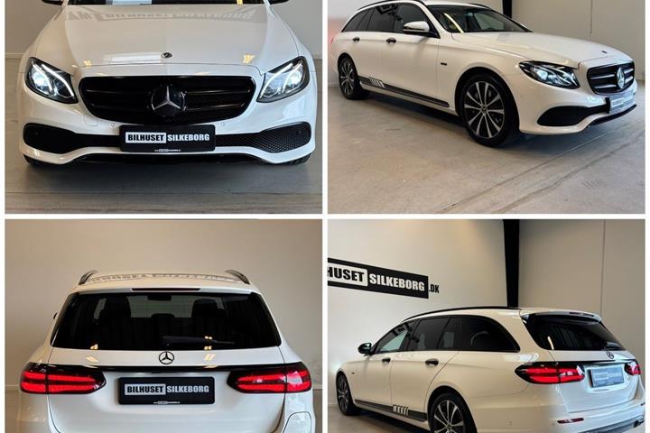 Sort Mercedes E300 de fra 2020