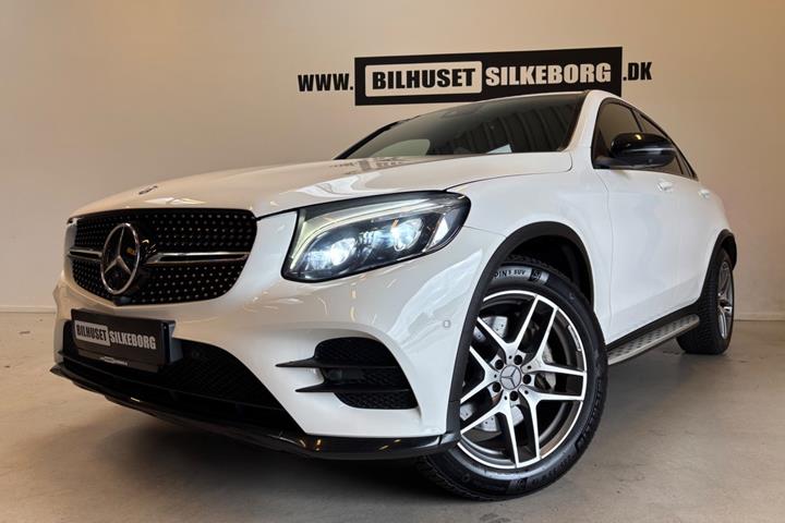 Hvid Mercedes GLC250 fra 2017