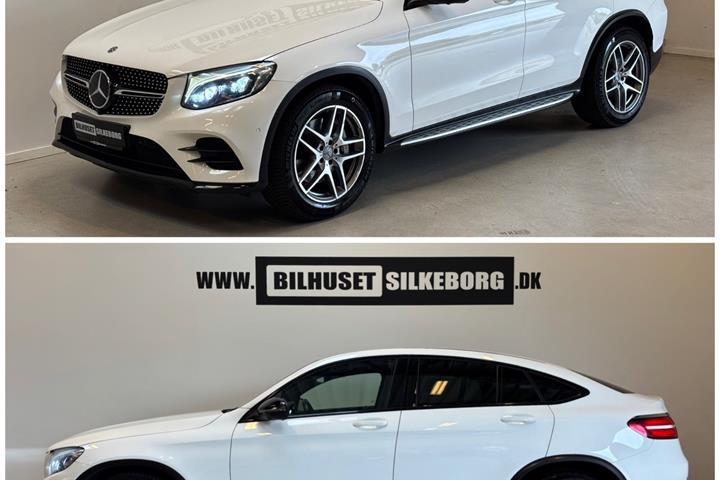 Hvid Mercedes GLC250 fra 2017