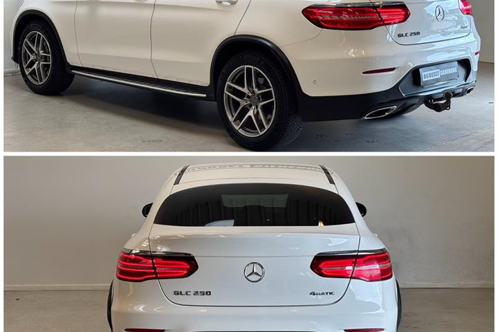 Hvid Mercedes GLC250 fra 2017