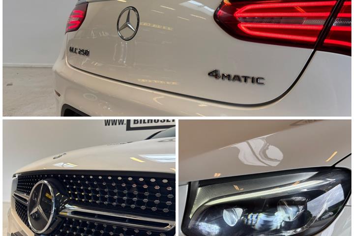 Hvid Mercedes GLC250 fra 2017