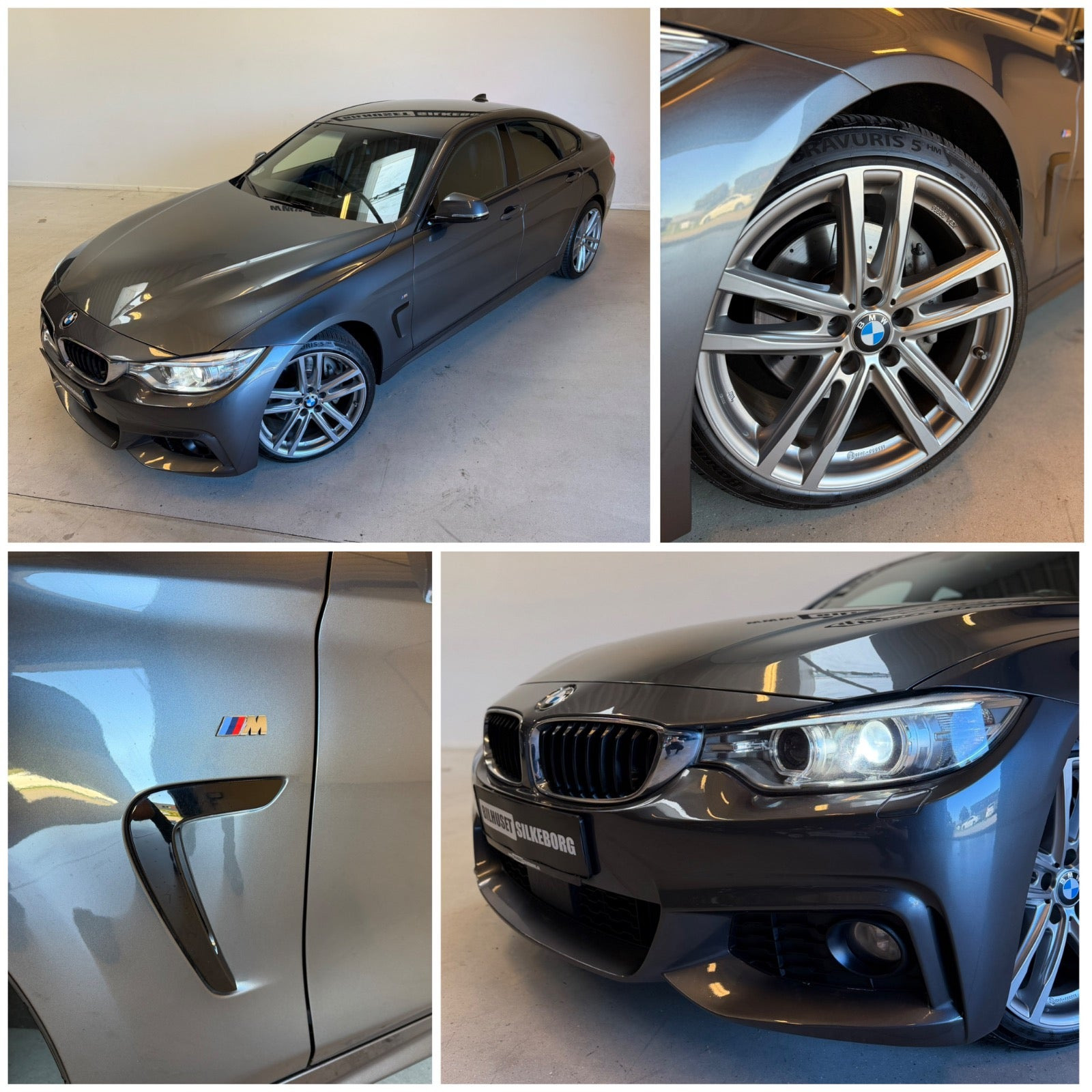 Sort BMW 430d fra 2017